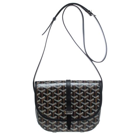 goyard new black|black Goyard cross bag.